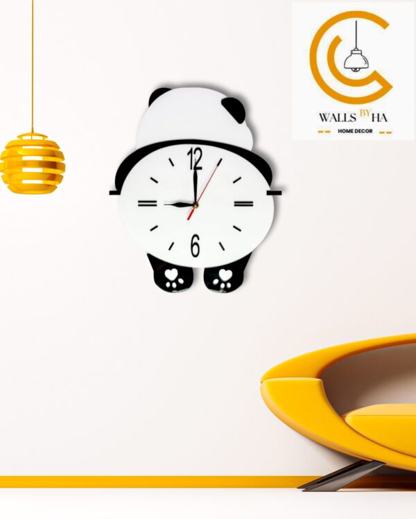 Panda Paw Clock