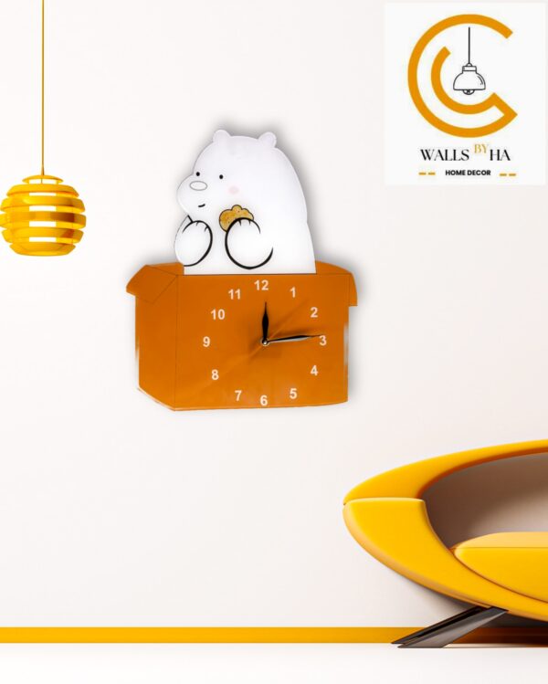 Cookie Bear Clock
